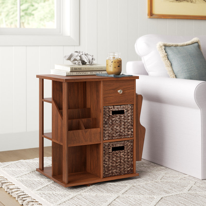 Sand Stable Arlene 3 Drawer End Table Reviews Wayfair